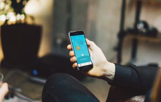 Tibbers app brukes til å holde styr på forbruket ditt. Foto: Tibber