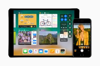 iOS 11 har fått nytt kontrollsenter, bedre multitasking og en ny filbehandler. Foto: Apple