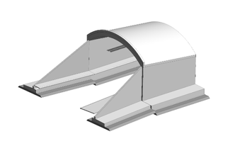 Ifølge veiselskapet er det både rimeligere og mer trafikksikkerhet å bygge tunneler med rette vegger i stede for normal, buet profil. Foto: Nye Veier