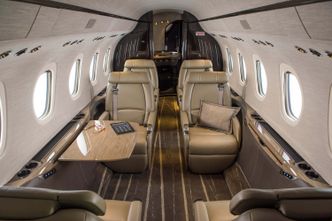 Slik kan det se ut i kabinen på et Cessna Citation Latitude. Det norske ambulanseflyet får i stedet to båreplasser og fem mer beskjedne seter. Foto: Textron Aviation