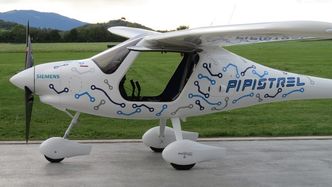 Elektrisk treningsfly fra den lille slovenske produsenten Pipistrel. Batteripakken på 126 kg gir en flytid på én time, pluss 30 minutter i reserve. Foto: Pipistrel