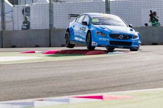 WTCC-bilen fra Polestar Cyan Racing.