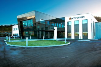 Nytt bygg: Kystdesigns nybygg rommer 4000 kvadratmeter med verksteder og kontorer