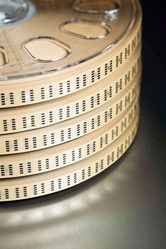 En rull med printet minne fra Xerox. Foto: Xerox Printed Memory