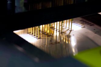 Kvalitetskontroll av printet minne fra Xerox. Foto: Xerox Printed Memory