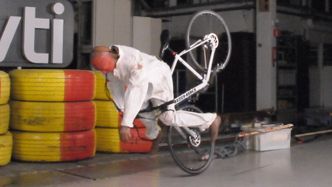 Når de vanlige syklene gjorde dette i VTIs forsøk... Foto: VTI