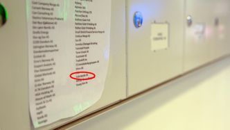 Da Teknisk Ukeblad oppsøkte VVB på oppgitt kontoradresse på Solli plass ville ikke vedkommende som satt på kontorplassen snakke med oss. Bilde: Mari Gisvold