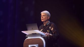 Jill Tarter jobber med å finne signaler fra romvesener. Her under Starmus i Trondheim. Foto: Marius Valle