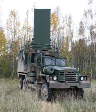 Sør-Korea bruker Kia KM500 som plattform for sine Arthur-systemer. Bilde: Saab