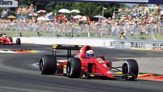 Alain Prost tok Ferraris hundrede Formel 1-seier på Paul Ricard 8. juli 1990. Foto: Scuderia Ferrari
