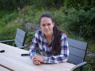 Geologistudent Katrine Mo. Foto: Privat