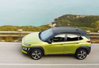Hyundai Kona skal komme i elbilutgave. Foto:  Hyundai