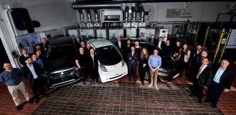 Parker-prosjektet skal demonstrere V2G med flere ulike bilmodeller med CHAdeMO-standard. Foto: Joachim Rode/Parker Project