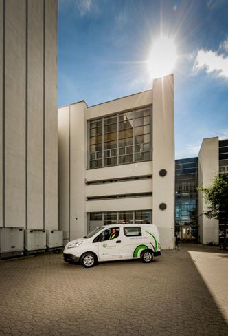 Frederiksberg Forsyning benytter Nissan E-NV200 i prosjektet. Foto: Nissan