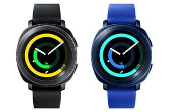 Sportsklokke: Med Gear Sport lanserer Samsung en rendyrket sportsvariant av klokkeserien sin. Foto: Samsung