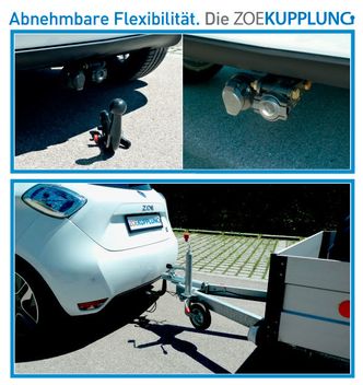 Fra salgsbrosjyren til Wolf Feinmechaniks tilhengerfeste til Renault Zoe. Foto: Faksimile, Wolf Feinmechanik