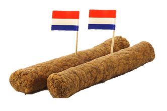 Frikadeller: Nederlendere spise flere hundre millioner frikadeller årlig og i følge Peter Verstrate vet få hve de inneholder. Derfor er det ingen grunn til å tro at folk ikke vil spise kunstig fremstilt kjøtt. Foto: Peter Verstrate