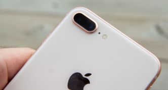 IPhone 8 Plus har to kameraer på baksiden, slik at du kan veksle raskt mellom nærbilde og «tele». Det ekstra kameraet brukes også til å beregne dybdeinformasjon som lagres som metadata i bildet når du bruker portrettfunksjonen. Foto: Kurt Lekanger