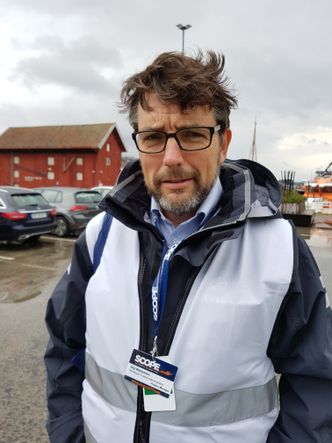 Prosjektleder for Scope 2017, Stig Wahlstrøm, Kystverket. Foto:  Tore Stensvold