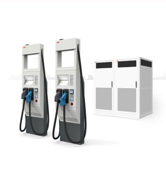 ABB er blant produsentene som har annonsert 350 kilowatt-ladere. Foto: ABB