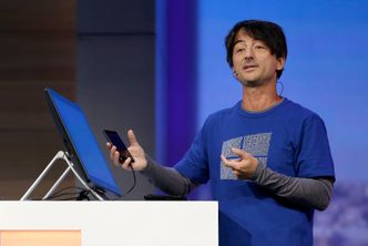 Joe Belfiore, Corporate Vice President of Operating Systems Group i Microsoft. (Arkivfoto) Foto: AP Photo/Jeff Chiu