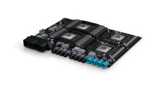 Nvidia Pegasus er en maskinvareplattform som skal brukes i selvkjørende biler. Bilde: Nvidia