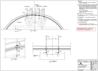 I Statens Vegvesens rapport nummer 510 viser skissen at festemekanismen brukt i Lyderhorntunnelen er den samme som etaten anbefaler. Foto:  Statens Vegvesen