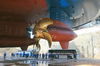 RCCL-skipet Liberty of the Seas har tre ABB Azipod, hver på 14,5 MW driver. En er fast og to kan dreies 360 grader. Bilde: Anders J. Steensen