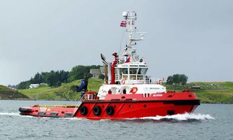 BB Ocean er utstyrt med to dieslemotorer og to Voith-Schneider-propeller. Bilde: Buksér og Berging