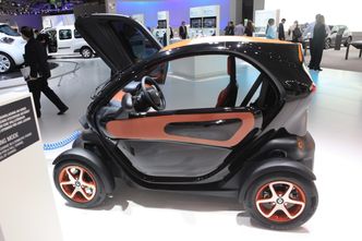 Renault Twizy da den ble vist frem under bilmessa i Frankfurt i 2011. Bilen er i utseende ikke endret siden den først kom i salg. Bilde: Stein Jarle Olsen