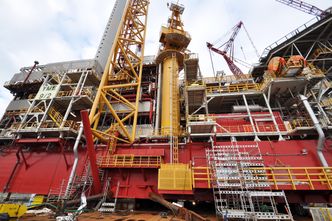 Yme-plattformen ble aldri klar til å produsere olje. Bilde:  Maiken Ree