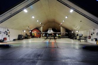 F-16 flytter ut for godt fra Ørland flystasjon 1. april. Bilde: Scanpix