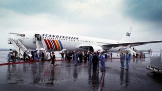 SAS satte i drift sin første Boeing 767 i april1989. Bilde undefined:  SAS