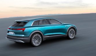 Audi E-tron Quattro er en kommende elbil fra Audi. Bilde: Audi