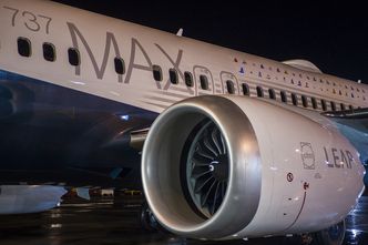 Boeing 737 Max leveres med CFMs nye og mer effektive Leap 1B-motorer med større omløpsforhold enn forgjengeren.  Bilde:  JIM ANDERSON