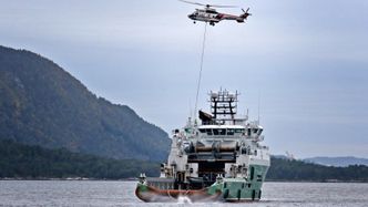 Airlifts AS332C «Obelix»  Bilde:  Kystverket