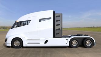 Nikola One er en planlagt trekkvogn med seks elmotorer som skal yte til sammen cirka 2000 hk/5000 Nm (Foto: Nikola Motor Company) Bilde:  Nikola