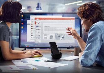 Stadig flere bedrifter satser mer og mer på mobilen som det viktigste verktøyet. Foto:  Samsung