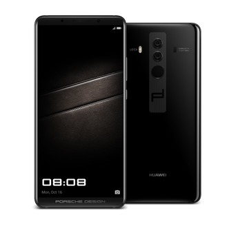 Porsche Design HUAWEI Mate 10: Har du 13.950 kroner liggende å flyte kan denne blir din. Bilde: Huawei