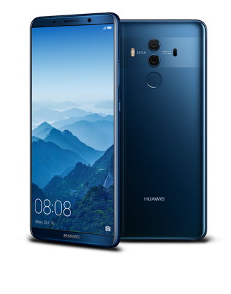 Mate 10 Pro: Ikke mye å si på designet her. Bilde: Huawei