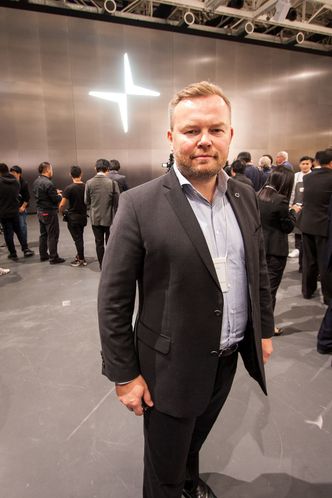 Volvo Car Norways informasjonsdirektør Rune Gutteberg Hansen. Foto: Marius Valle