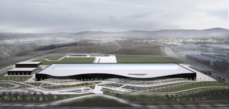 Polestars kommende fabrikk i Chengdu er tegnet av Snøhetta. Foto: Polestar