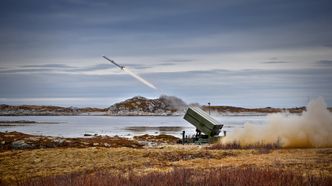 Nasams-fyring på Andøya i 2015. Foto: Tor Aas-Haug