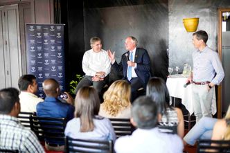 Paul Polman har ledet Unilever i ni år, og har samarbeidet tett med Bjelland. Foto: Privat/Philip Durrant