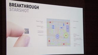 En mikrobrikke kalt NanoChip er utviklet, og inneholder alle komponenter som er nødvendig for nanofartøyet. Den måler 15 millimeter, og veier under et gram. Foto: Marius Valle
