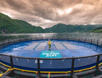 Ocean Sun pilot ved Osterøy utenfor Bergen. Foto:  Øyvind Christian Rohn