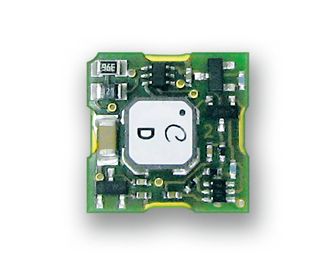 Termisk energihøsting: Denne 14 x 14 mm store termogeneratoren produserer litt elektrisk energi ved å utnytte forskjellen mellom en kald og en varm side.  Foto:  EnOcean