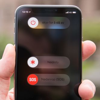 Med et håndgrep kan Face ID deaktiveres. Foto: Kurt Lekanger, digi.no