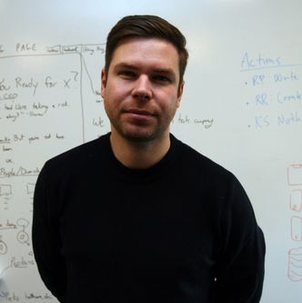 Kjartan Slette i Unacast. Bilde: Marius Jørgenrud