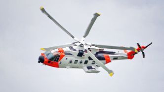 Norsk AW101 på sin første norgesvisitt våren 2017. Foto: Eirik Helland Urke